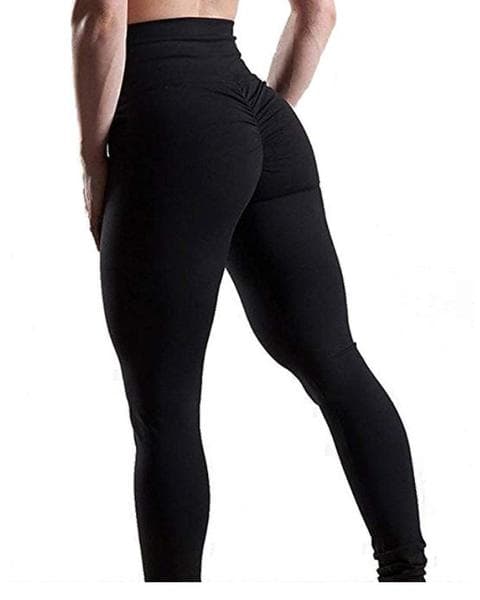 Svarta eggings Med Scrunch Butt black l