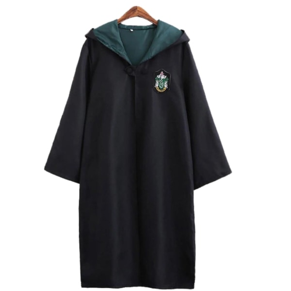 Harry Potter fyra college prestanda kostym magic dräkt Slytherin Kid 155（145-155cm）