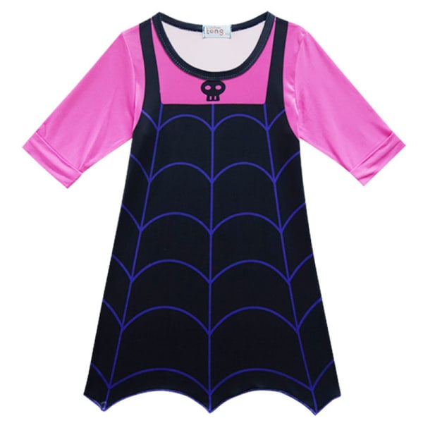 Børn piger Vampirina kostume Halloween fest fancy kjole 100