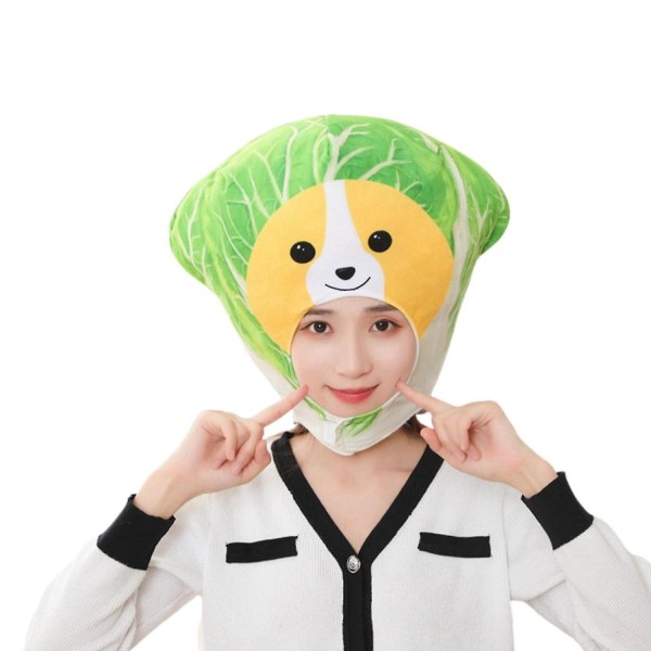 Voksen plysj kål hund lue tegneserie cap for dress up cosplay kostyme foto rekvisitter