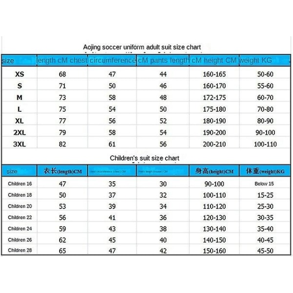 Real Madrid fotballskjorte borte NO.9 blå T-skjorte for barn 20(110-120)