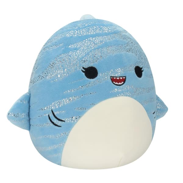 Squishmallows 30 cm Lamar blåhvalhai multicolor
