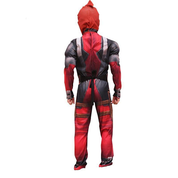 Deadpool Deluxe børnekostume red 140