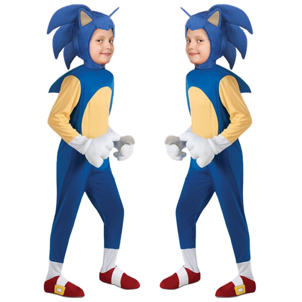 Sonic kostymer för barn rollspel cosplay kläder Sonic Z