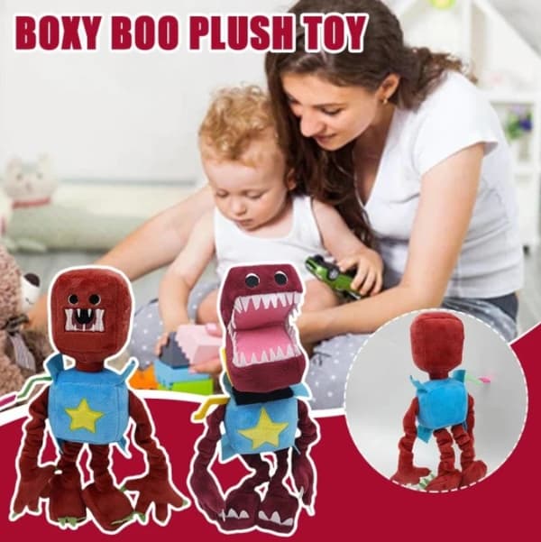 2st Boxy Boo tecknade spell plyschdockor