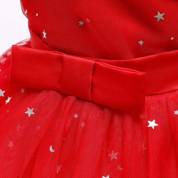Elegant Princess Dresses Dress Princess Cosplay kostume til kvinder 8029 Red 150 9-10Y