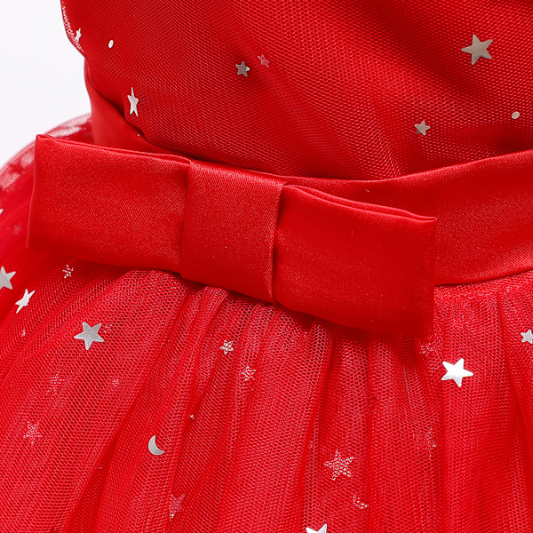 Tyylikkäät prinsessamekot Prinsessa Cosplay -asu naisille 8029 Red 130 6-7Y