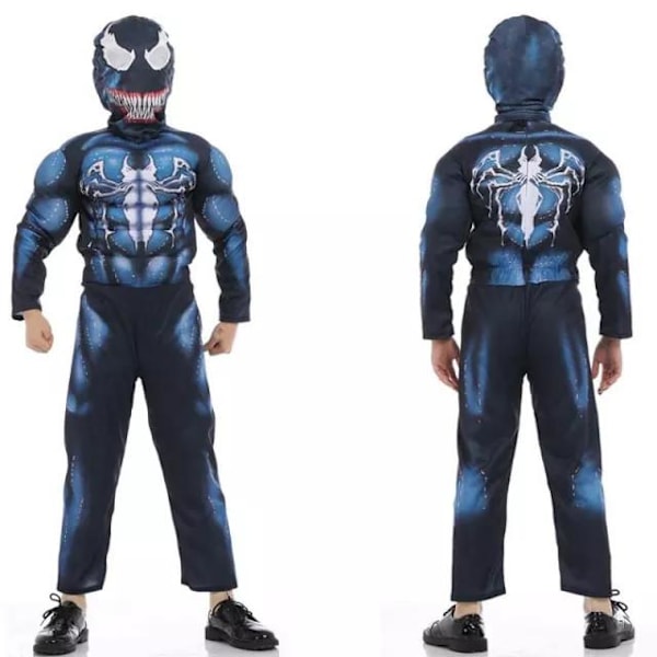 Venom Deluxe kostyme Halloween blue 116