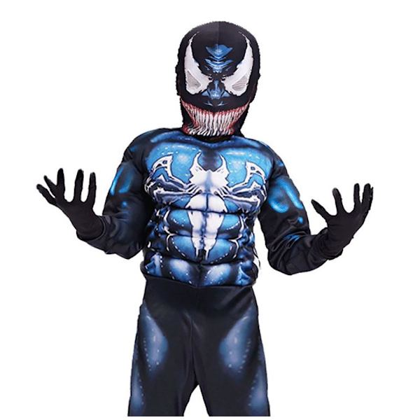 Venom Deluxe kostume Halloween blue 116