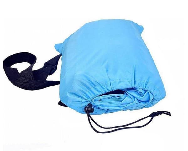 Uppblåsbar Luftmadrass / Soffa Strandsoffa blue