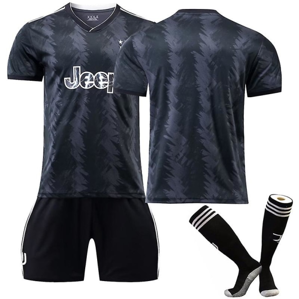 22-23 Juventus Kits Fotbollströja för vuxen träningsdräkt W Unnumbered M