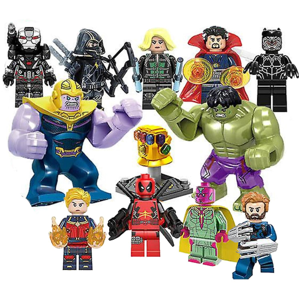 32 Pcs Marvel Avengers Super Hero Comic Mini Figures Dc Minifigure Gift For Kids Colorful