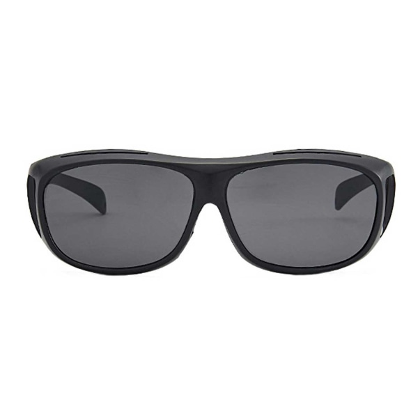 Solglasögon utanpå Glasögon Läsglasögon + Senilsnöre svart black