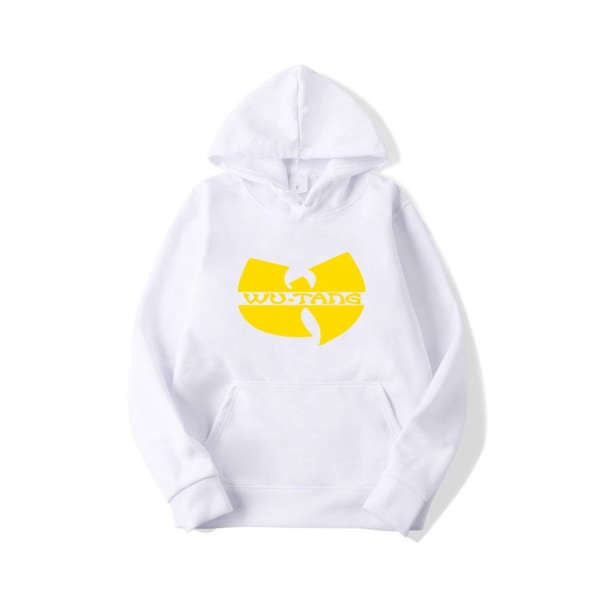 Hættetrøjer Langærmet Hood Sweatshirt Top Bukser Sæt White Hoodie 2XL