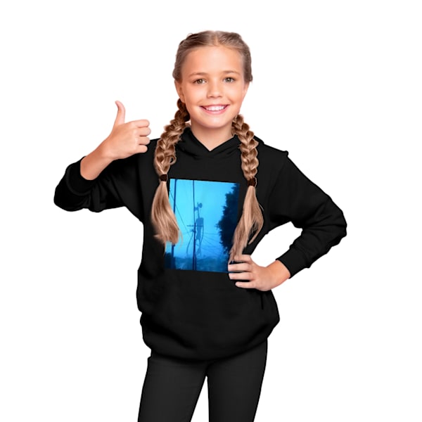 Kids Siren Head Hoodie Sweatshirt Barn långärmad topp