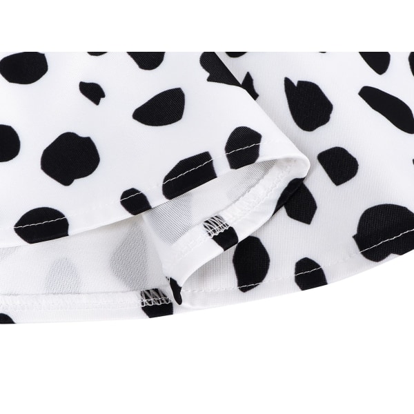 Flickor Polka Dots Ladybug Dress Up Kostym white 110cm