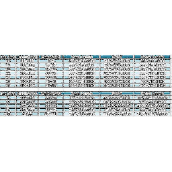 Ny sæson 22-23 Manchester United fodboldtrøje på udebane Unnumbered Kids 22(120-130CM)