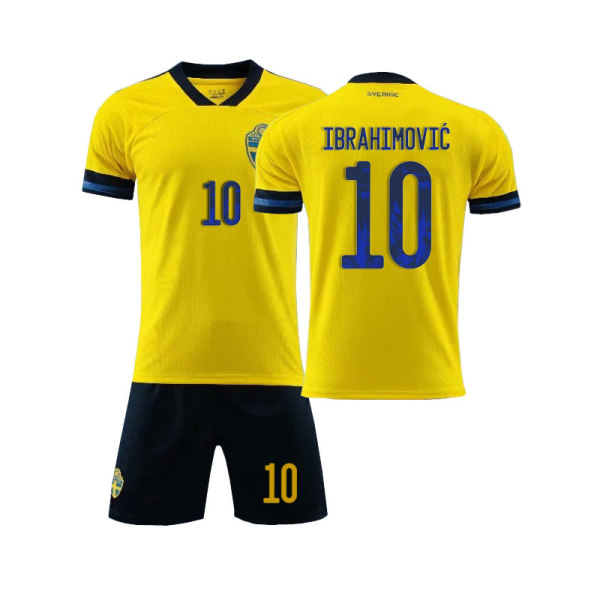 Sveriges landslag nr 10 Ibrahimovi? Fotboll träningströja