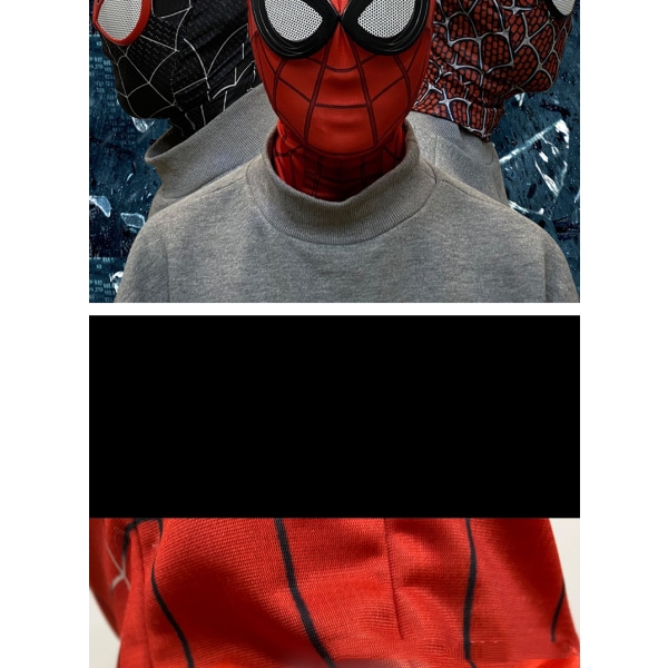 3D Spiderman-masker Spider Man Cosplay-kostymer Lycra Mask Superhjelpemiddel-（ZZ02）