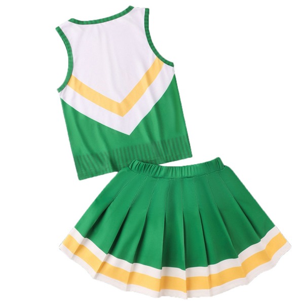 Kid Cosplay Costume Stranger Things 4 Halloween Cheerleader Suit 120Y 110Y