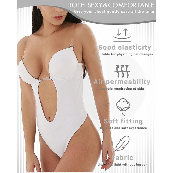 Ryggløs Body Shaper BH for kvinner L