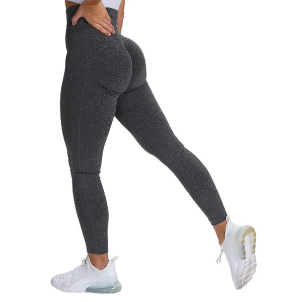 Kvinnor Tight Yoga Byxor Gym Outfits Träningskläder Fitness Sport black L