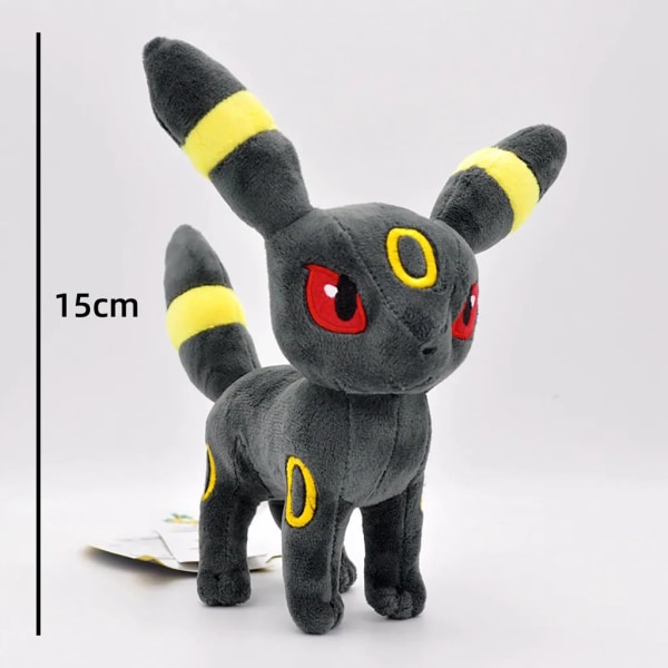 3kpl 15-19cm Anime-sarjakuva Sylveon pehmolelu Söpö Sylveon pehmotäytetty nukke lapsille