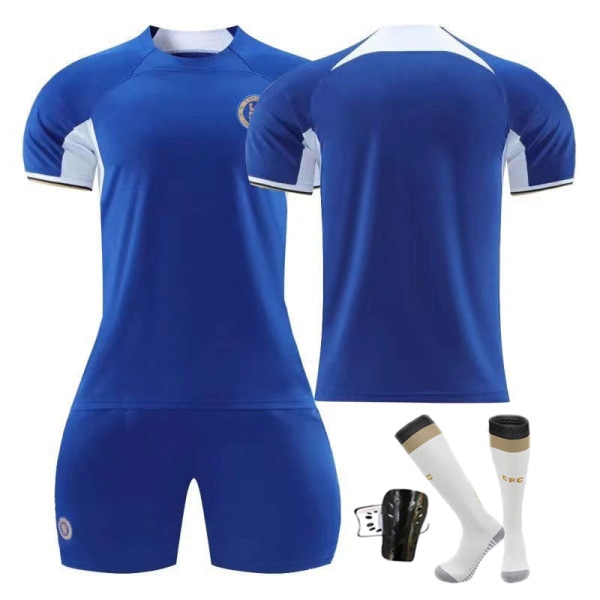 2023- Chelsea hjemme nr. 7 Sterling Nr. 8 Enzo Fodboldtrøje Sportstøj 24