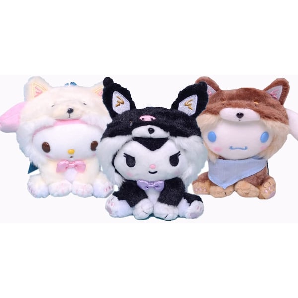 Plysjleketøy My Melody Doll Cosplay Shiba Inu Dog Series Myk plysjleketøy for jenter Bursdagsgaver