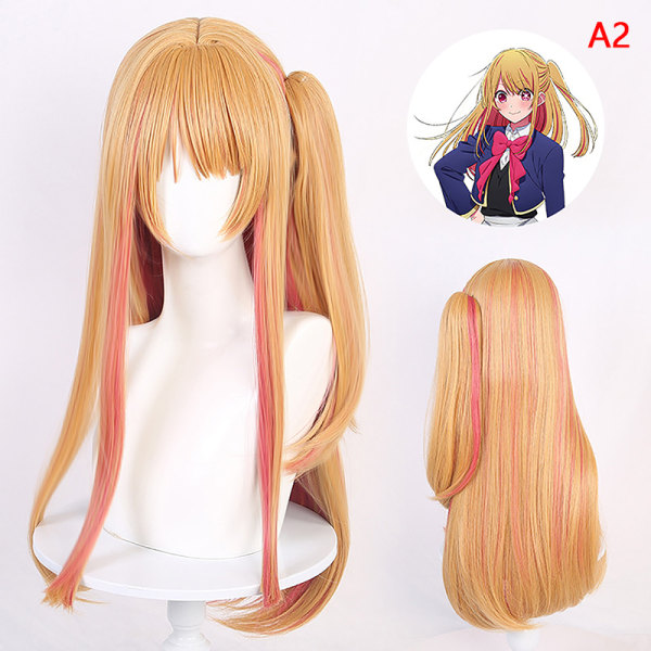 1. Hoshino Rubii Cosplay paryk Anime Oshi No Ko Ruby Hoshino Rub A2 A2