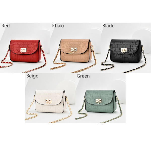 Skuldervesker Messenger bag KHAKI