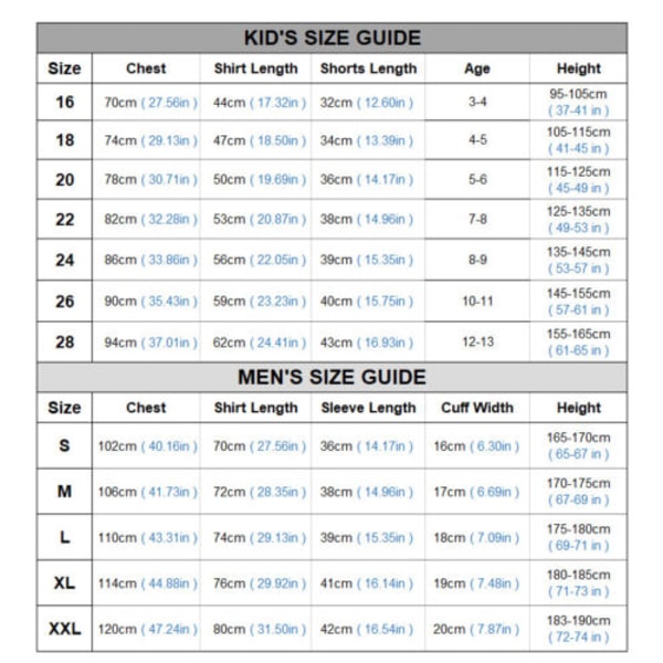 /2 Barnefotballskjorte voksne gutter 3 22