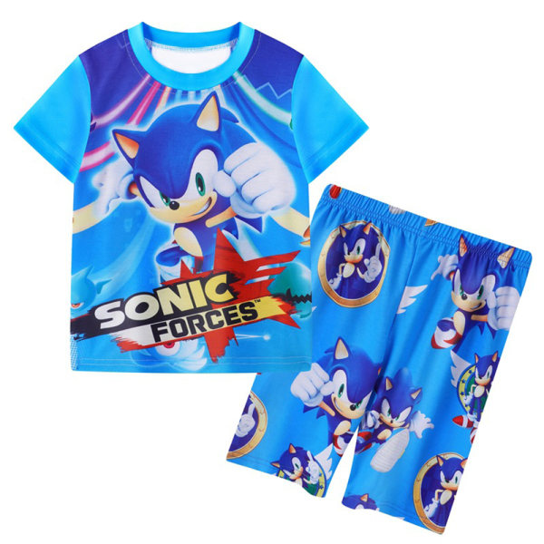 Sonic The Hedgehog Baddräkt Baddräkt för Kids Boy Blue 140CM