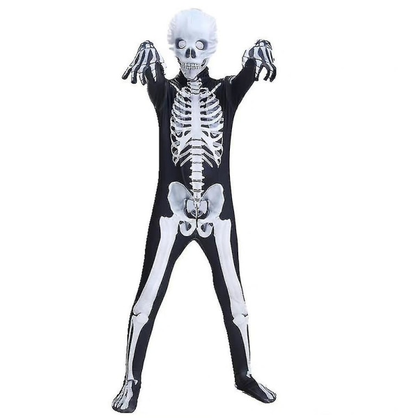 The Rake Monster Urban Legend Kids Halloween Fancy Dress Cosplay Kostym Black 100cm