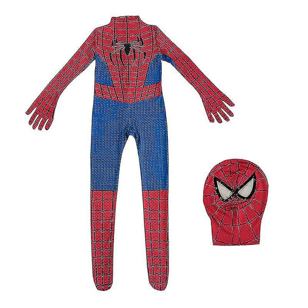 Spider-man Bodysuit Suit Myers Cos Suit Expeditionary Children's Animation Cosplay -asu Style 4 110