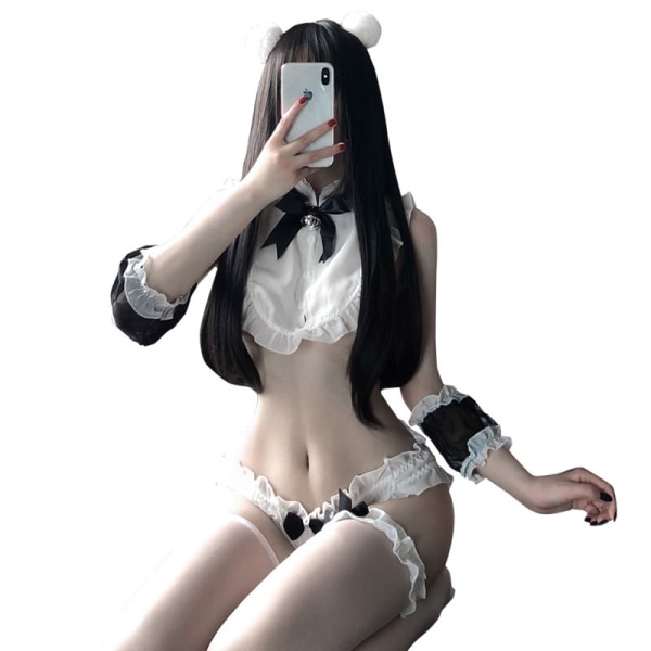 Ko Bikini Undertøj Japansk Cosplay Undertøj (Maid) A143