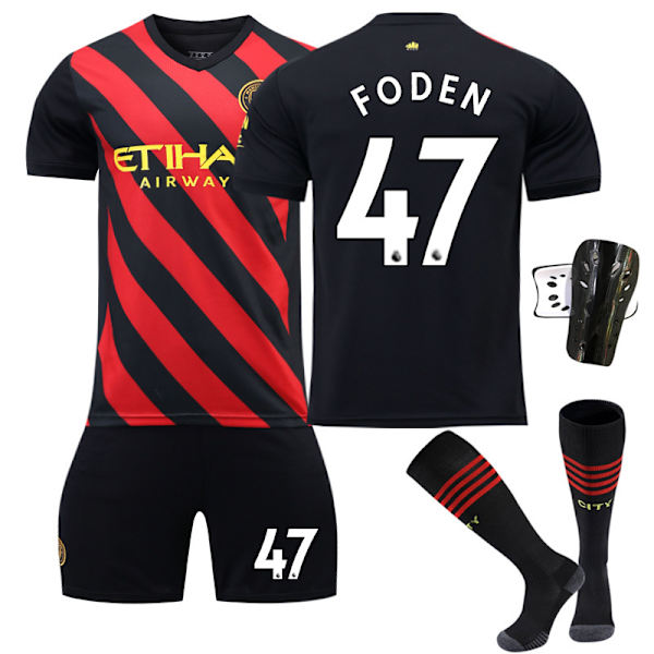 Manchester City Udebane 22/23 fodboldtrøje Voksne GREALISH 10 With sock #16