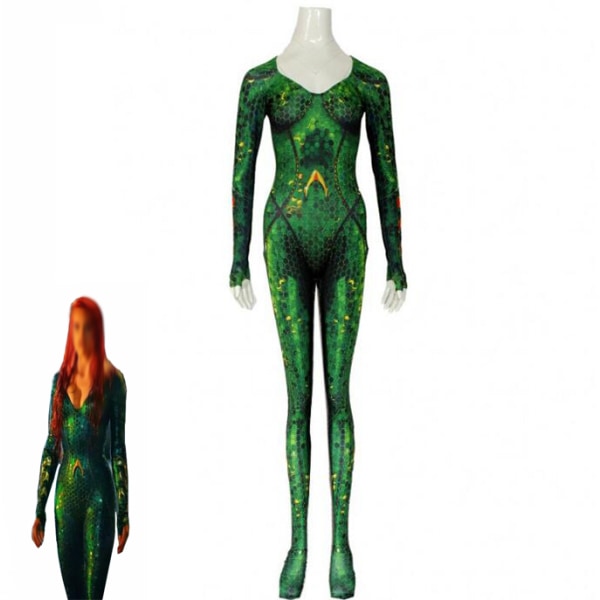 Kvinnors Queen Cosplay Kostym Onesie Halloween Party Y XL