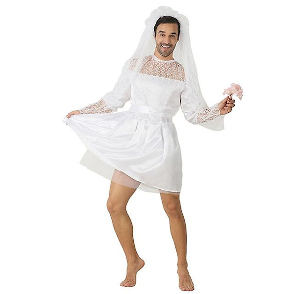 Sjove bryllupskostumer Halloween kostumer Bryllupsgroom Cosplay