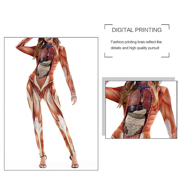 Bodysuit til kvinder Cosplay fest kostumer L