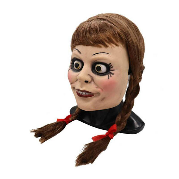 Halloween Annabel Comes Home Mask Carnival Scary Latex Costumes