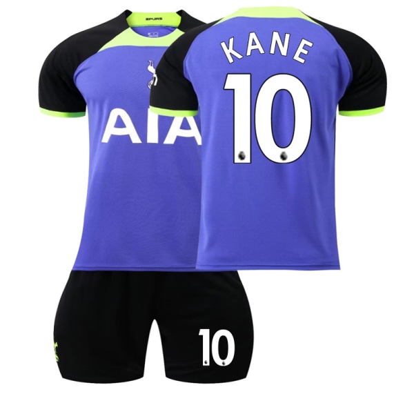 22 Tottenham tröja bortamatch no. 10 Kane tröja XS(155-165cm)