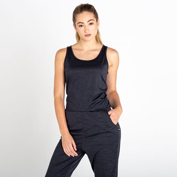 Dare 2B Dam/Dam Slow Down Jumpsuit  Svart Black 16 UK