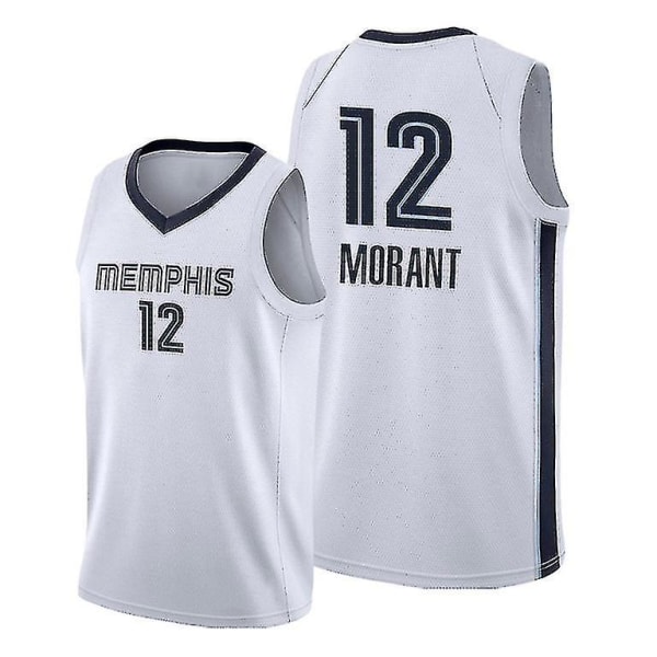 Ja Morant #12 baskettröja säsongen träningsoverall för vuxna XL