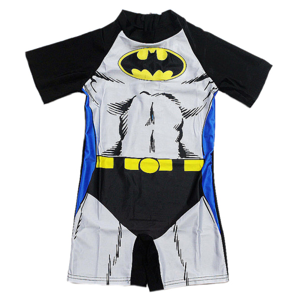 Tecknade badkläder för barn Marvel Superan Boys kortärad baddräkt Bat suit m