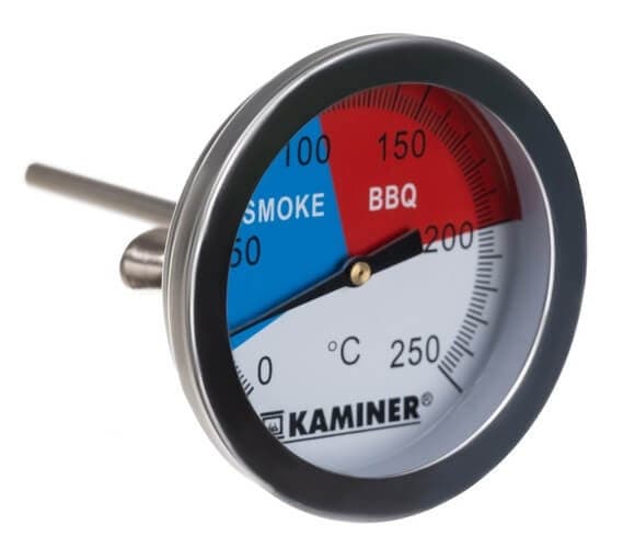 Analog Grill- og Røgtermometer Stegetermometer