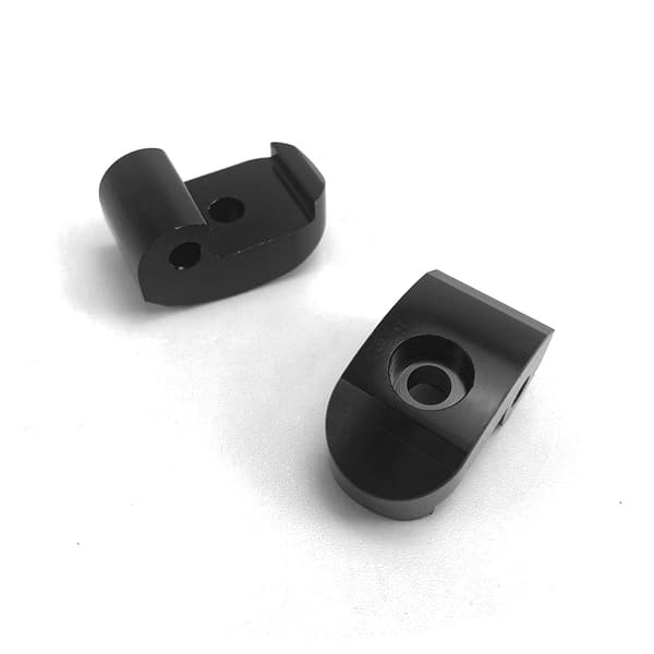 Robust sammenleggbar spenne for Xiaomi M365/Pro Svart 51 Black