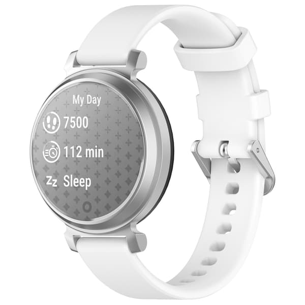 Klokkerem 14 mm, til Garmin Lily2 Hvit 12 White