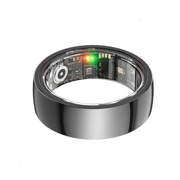 Smart Ring R1000 – Søvnmonitor, Bluetooth 5.0, Blodoksygenmonitor Svart 10 Svart 10 Black