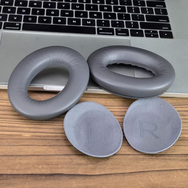 Erstatningsørepuder til Bose QC45 QC35 Mørkegrå 28 DarkGrey